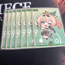 Holo Kazama Iroha Green Yell Promo 7 Pcs Overseas