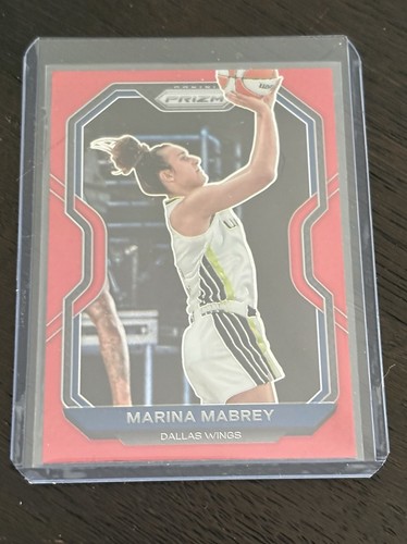 2021 Panini Prizm WNBA Marina Mabrey - Red Prizms – 287/299