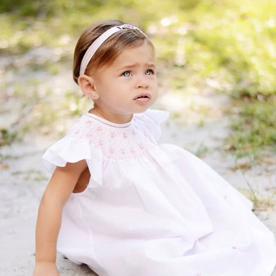 NWT Feltman Bros Brothers 12M Pink Smocked Bishop Dress Baby Girls 12  Months | eBay