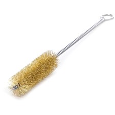 Image of Lessmann Cylinder Brush 10 x 100mm Brass Wire