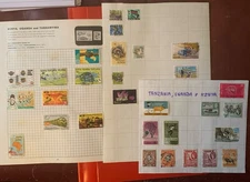 WORLDWIDE Stamps UNCHECKED. On page or part. *BRITISH AFRICA*