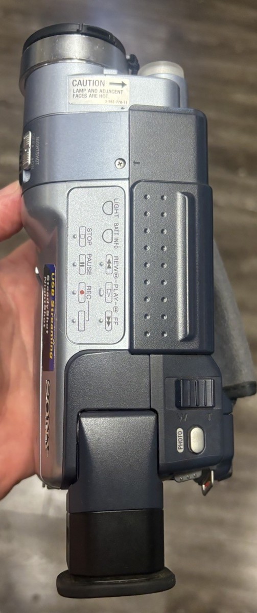 SONY Digital8 Handycam DCR-TRV225 ⑤ Sony DCR-TRV225K Handycam Digital8 Camcorder 8mm Video