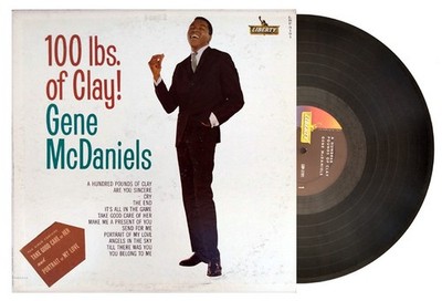 GENE McDANIELS  100 LBS. OF CLAY!  12''  33 RPM Take Good Care of Her+  1961  EX!