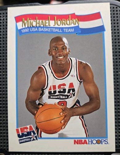 1991-92 NBA Hoops - USA Basketball Michael Jordan #579