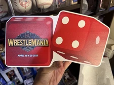 WWE Wrestlemania 41 Mini Replica Title Belt Las Vegas 2025 Exclusive Dice