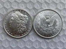 1893-CC Morgan Silver Dollar $1 BU Brilliant ,Uncirculated Condition