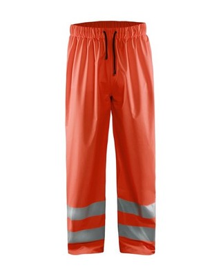 BLAKLÄDER  HighVis Regenhose Level 1 HighVis rot
