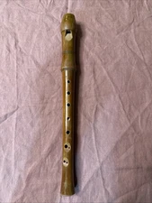Vintage Adler Wooden Recorder Woodwind Instrument 