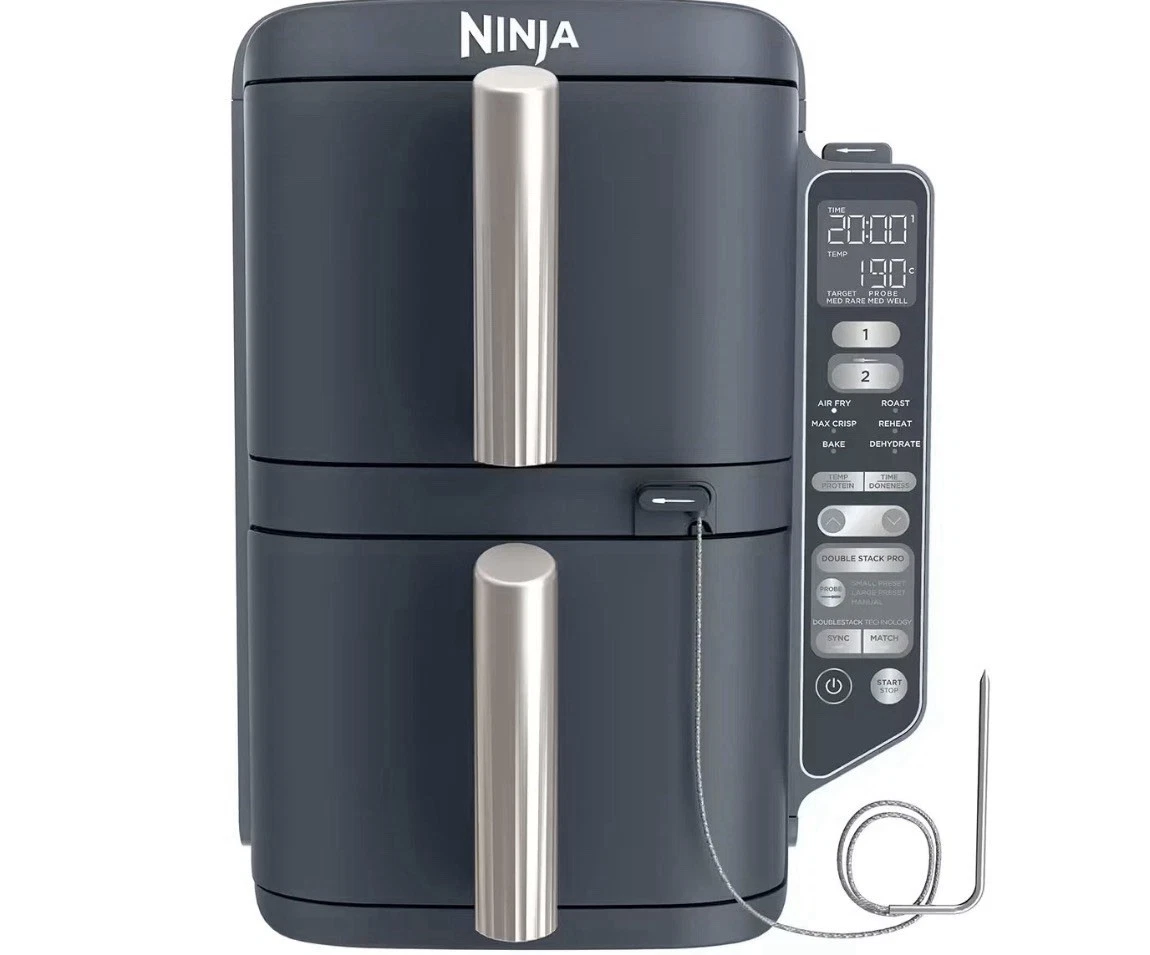 Ninja Double Stack XL Air Fryer | Dual Zone, Smart Cook, 9.5L A Grade | SL451UK