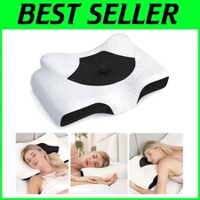 Adjustable Cervical Pillow for Side & Back Sleepers
