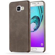 Hard Case for Samsung Galaxy A3 (Modell 2016) Cover Protection Imitation Leather