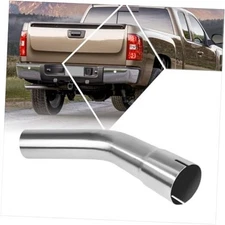 PM PERFORMOTOR DIY Custom Mandrel Exhaust Tubing, 3" 45 Degree Stainless Steel