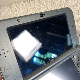 Nintendo &ldquo;New&rdquo; 3DS XL LL Metallic Gray Handheld Console System RED-001 Tested