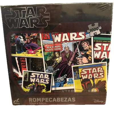 Star Wars Collage 1000 Piece Jigsaw Puzzle (Rompecabezas) 50cm X 68cm *SEALED*