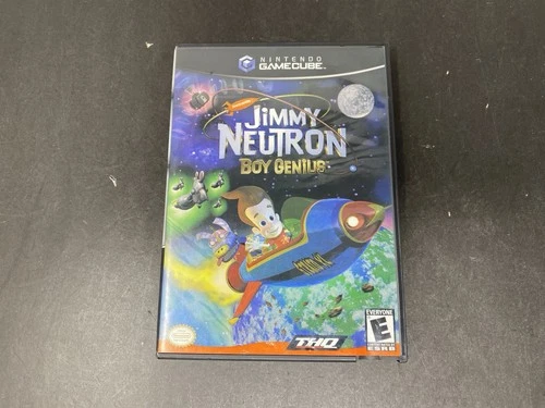 Jimmy Neutron: Boy Genius (Nintendo GameCube, 2002) Tested, Working