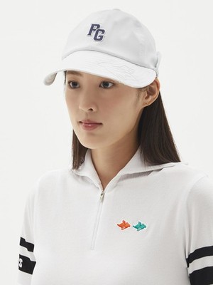 Genuine PEARLY GATES GOLF Womens Bunny Embroidered Solid Two-Way Hat 