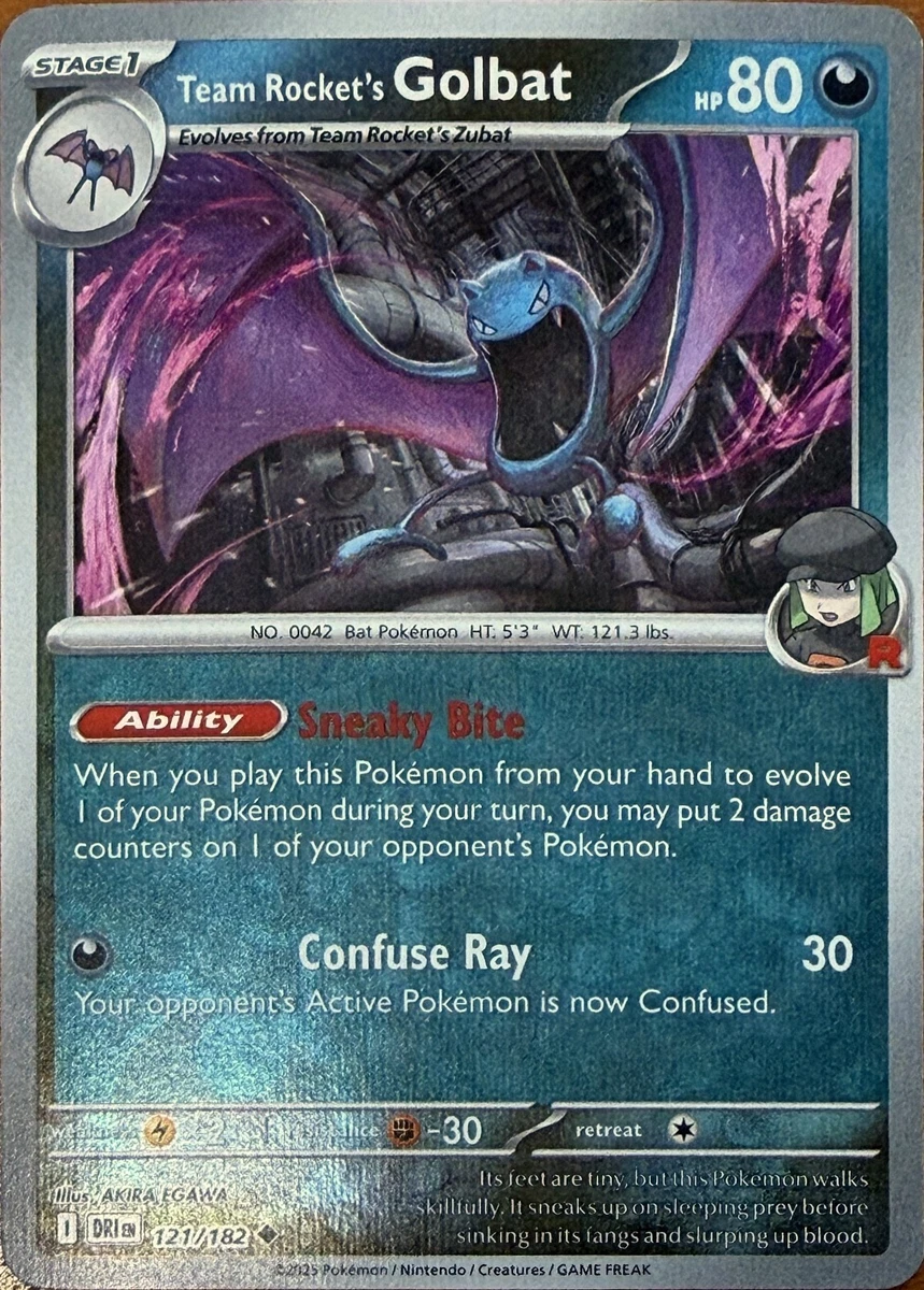 Team Rocket's Golbat Pokémon TCG Cards for sale | eBay