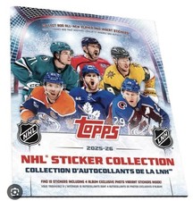 2025-26 Topps NHL Sticker Collection Album