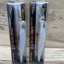 (2) Megabass ITO Vision 110 +2 Jerkbaits One Ten Plus 2 - FRENCH PEARL USA