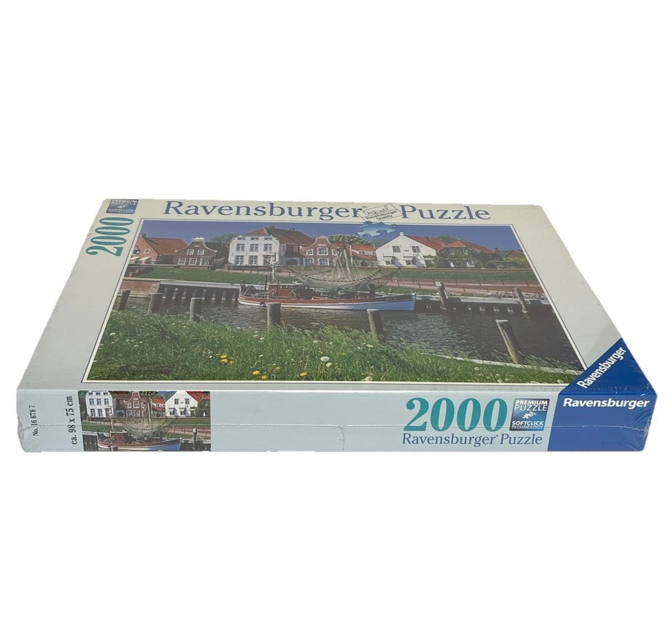 Ravensburger 166787 Greetsiel On The North Sea 2000 Piece Puzzle New Rare! - Image 4 of 4