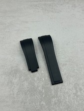 20mm Rubber Oysterflex Replacement Watch Strap Band  For Watch Brands 