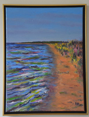 Beth Riso Fine Art Oil Painting - Linnell Landing, Brewster, Cape Cod