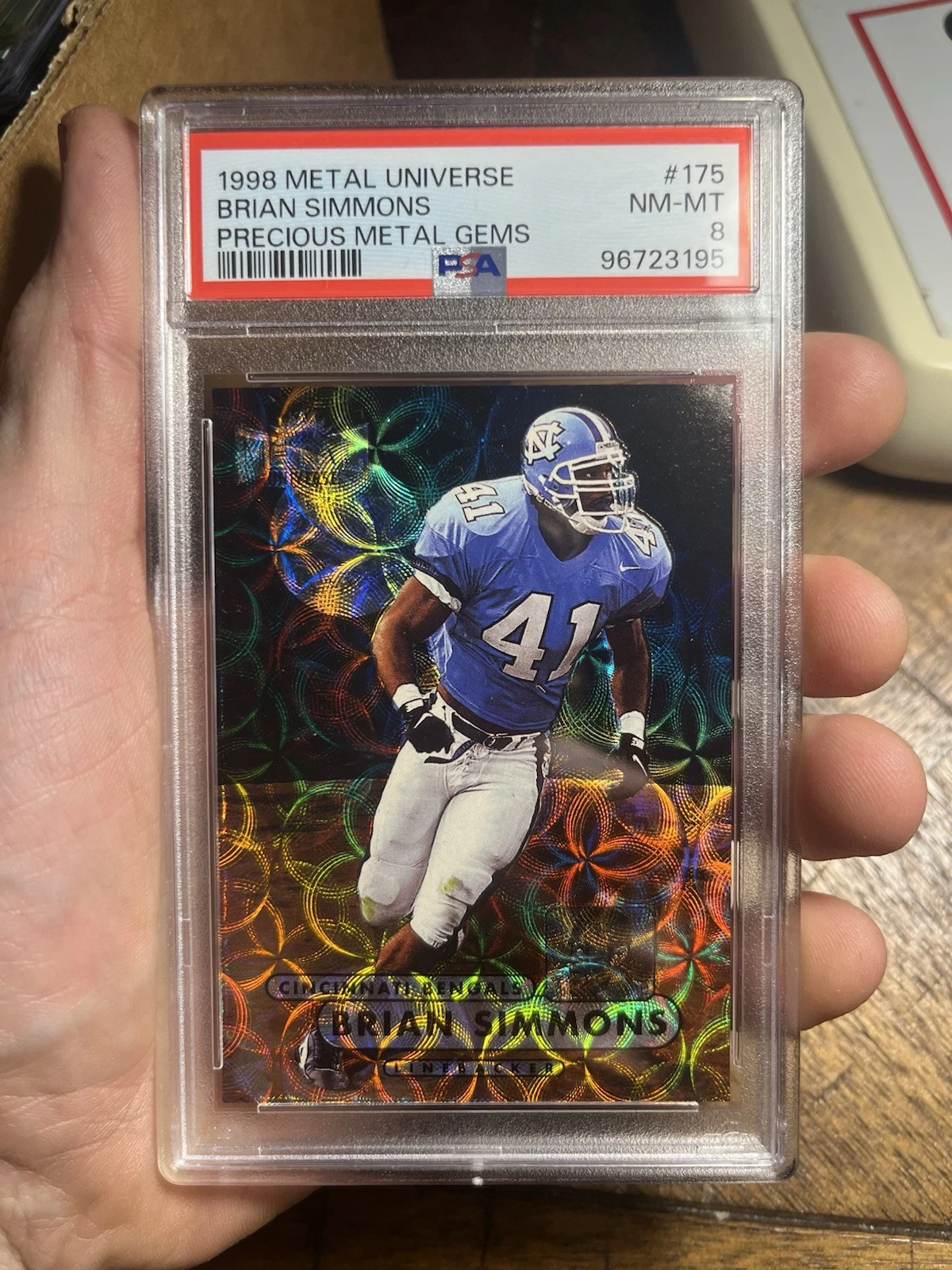 Brian Simmons Metal Universe #175 Precious Metal Gems