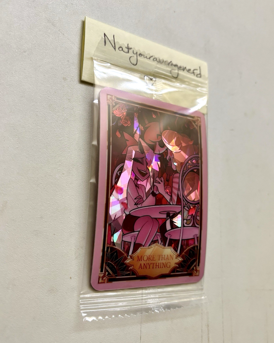 NEW 2025 Hazbin Hotel TCG Promo Card 11 MORE THAN ANYTHING Cracked