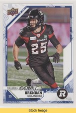 2019 Upper Deck CFL Blue Brendan Gillanders #181 READ o1h