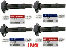 Paquete de 4 bobinas de encendido originales del motor Accent Rio 2006-11 Dodge Attitude 2006-10 OEM