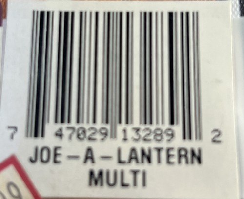 Vintage Joe Boxer 1993 Joe A Lantern Tischdecke 60 x 104 länglich versiegelt neu - Bild 5 von 7