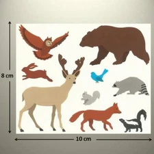 Mrs Grossman's Sticker - RACCOON SKUNK OWL, FOX - up to 20% OFF SEE MY LISTING!