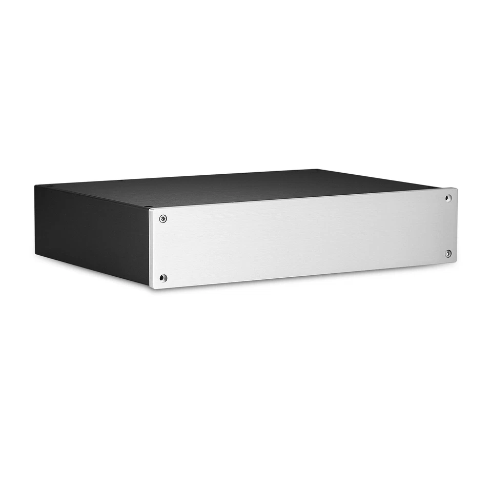HiFi Aluminum Verstärker Gehäuse Metal Case DIY Amplifier Chaissis Enclosure - Bild 3 von 4
