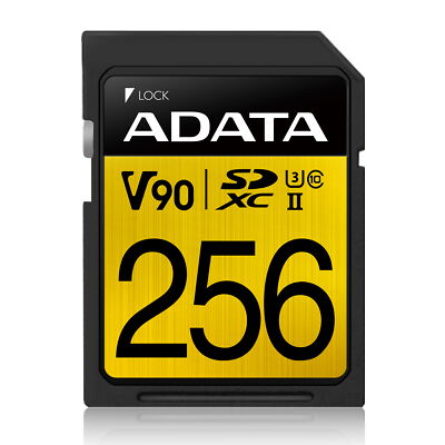256GB Adata Premier ONE SDXC UHS-II U3 275MB/s Class 10 Speicherkarte