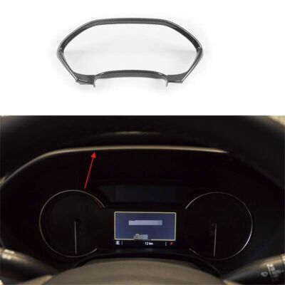 Fiber Dashboard Panel Frame ABS Carbon 2020-2021 Cover Trim For Cadillac CT4 1X