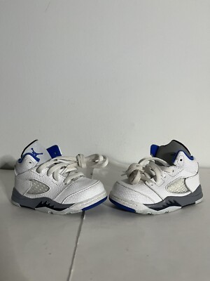 retro 5 white hyper royal stealth black
