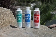 Party Pool Super-Concentrate Pool Dye GREEN BLUE RED - Gender Reveal Water Dye