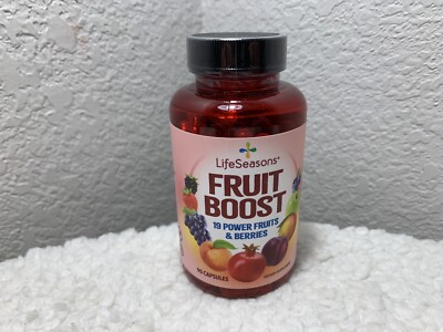 LifeSeasons Fruit Boost ~ 19 Power Fruits & Berries ~ 3 Capsules = 3 Fruit Serv
