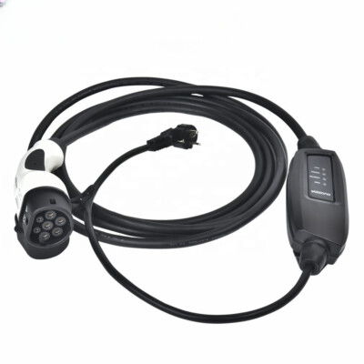 EVSE-PA/EVSE-PE High Quality 16A Type 2 Mennekes EV Charging Cable Car Charger