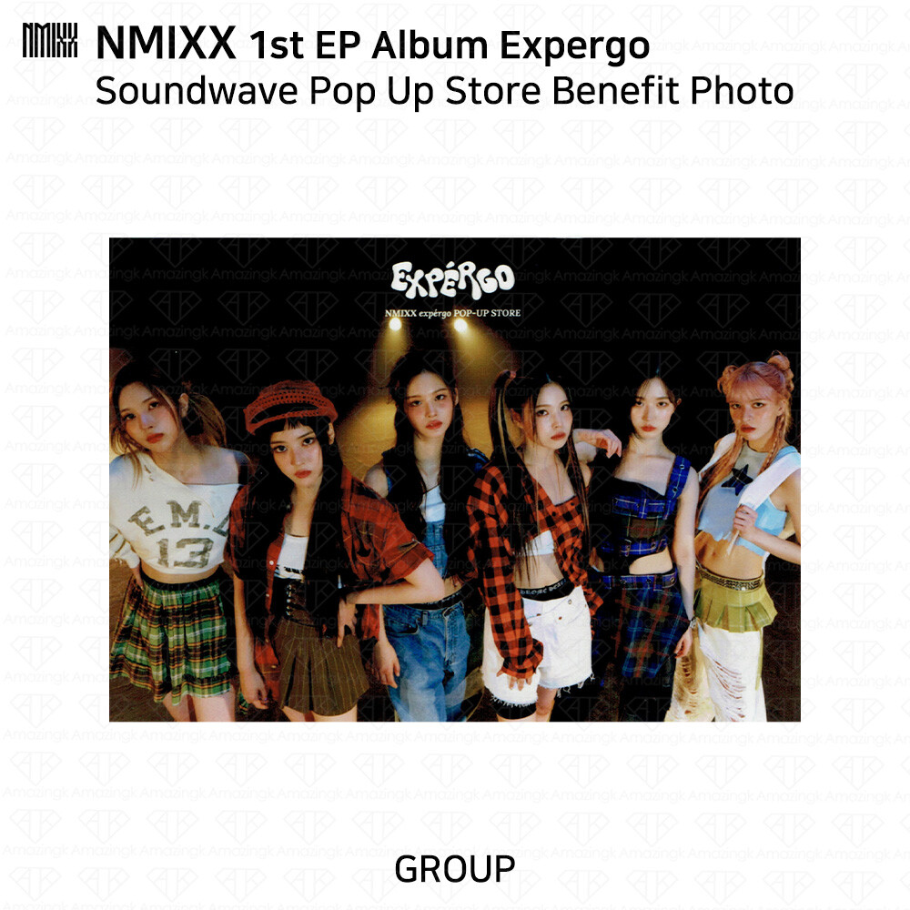 NMIXX EXPERGO soundwave ヘウォン ジニ NMIXX 1st EP Album Expergo Soundwave Pop Up Exclusive Benefit All