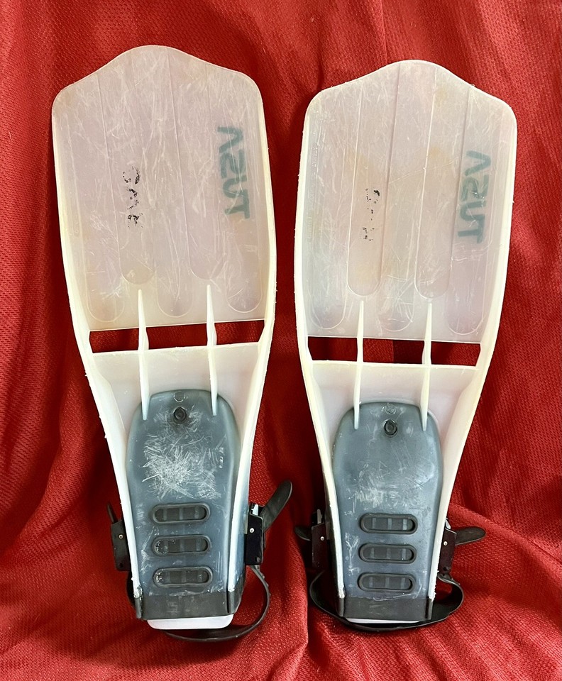 Vintage TUSA Open Heel Scuba Dive Snorkel Fins Flippers Large Opaque vintage-tusa-open-heel-scuba-dive-snorkel-fins-flippers-large-opaque