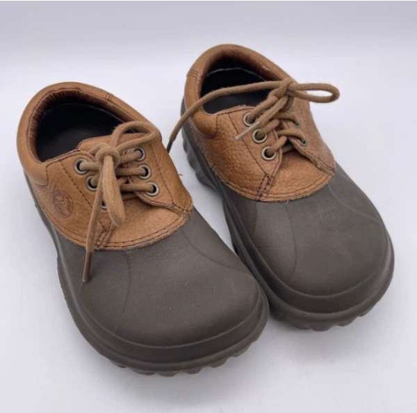 Leather lace up crocs sale