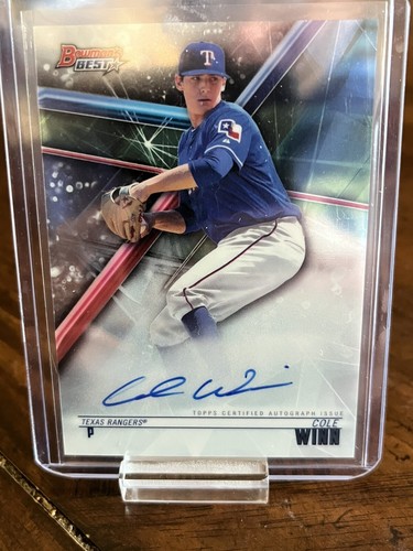 2018 Bowman's Best - Best of 2018 Autogramme Refraktor #B18-CWI Cole Winn...
