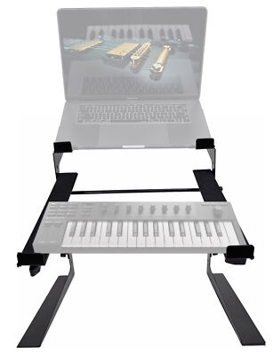 Rockville Laptop+Controller Stand for Native Instruments Komplete Kontrol M32
