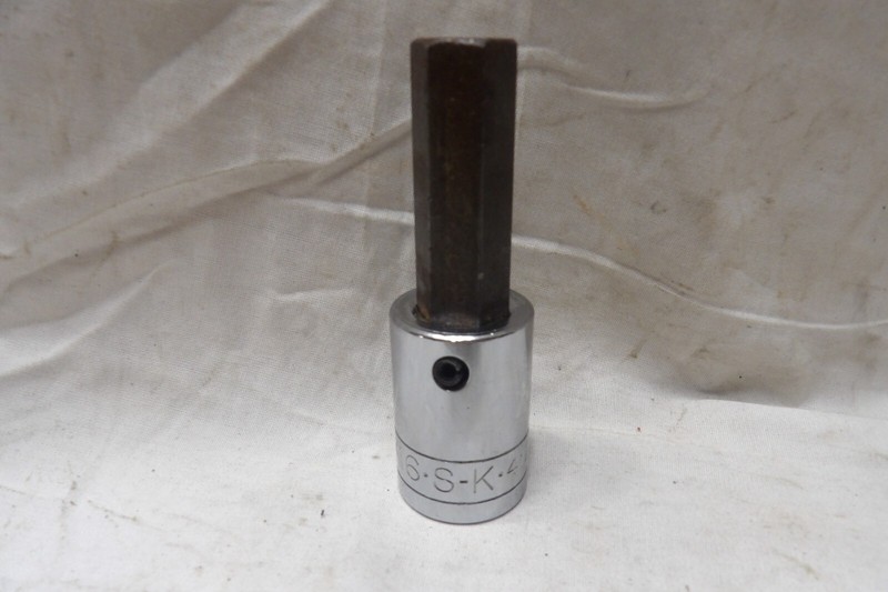 S-K 1/2" Drive 9/16" Hex Head Socket 41218 USA