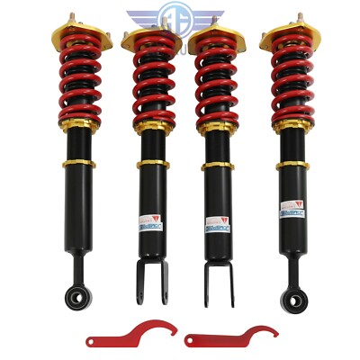4x Coilover Spring & Shocks Front Rear for Lexus LS460 LS460 L USF40 USF41 XF40