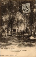 Old postcard Gazinet near Bordeaux - a corner of the Parc des sources de Monsalut (176718)