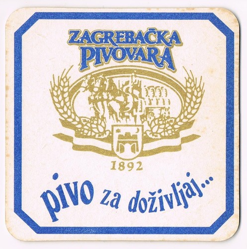 1892 OZUJSKO PIVO - KROATISCHER PROMO BIERUNTERSETZER - 3ER SET UNTERSETZER - Bild 2 von 2