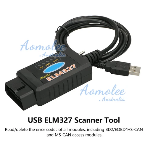ELM327 USB OBD2 Modified For Ford MS-CAN HS-CAN Mazda Diagnostic Forscan - Picture 2 of 9