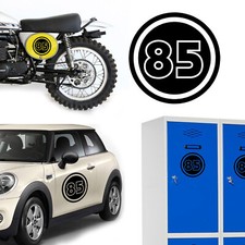 Number 85, Sticker Vinyl Version v02